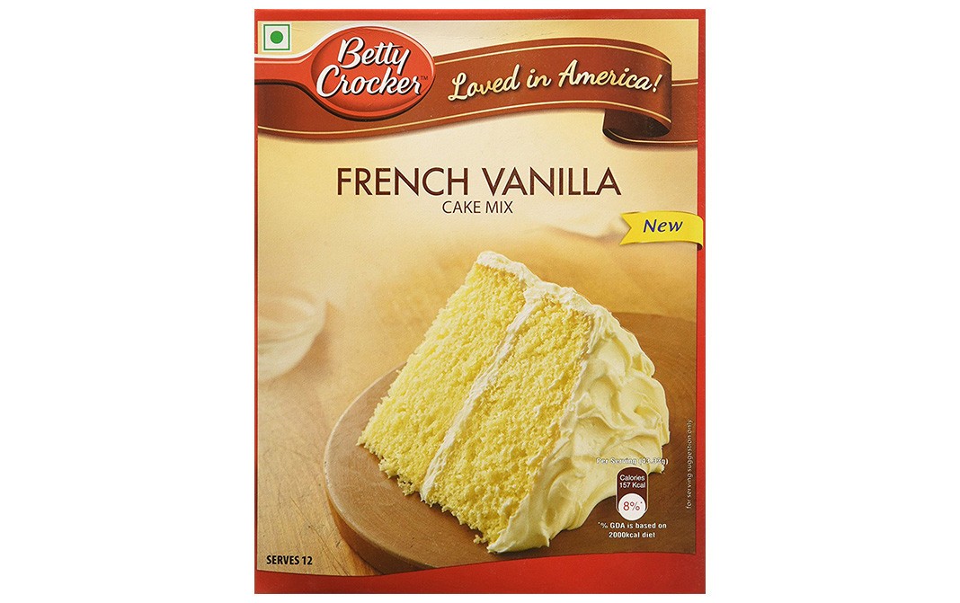 Betty Crocker French Vanilla Cake Mix   Box  520 grams